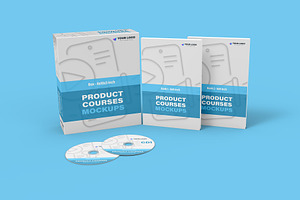 Product Courses Mockups - 10 Views