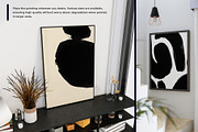 Black Bold Abstract Art Print Bundle, a Decorative Illustration by Vibrand Studio (Thumbnail 5 of 10)