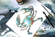 UNDERWATER watercolor collection, an Illustration by Eisfrei (Thumbnail 2 of 7)