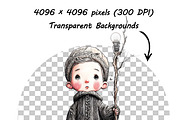 Gothic Romantic Valentines Day PNG, an Illustration by one-touch (Thumbnail 13 of 13)