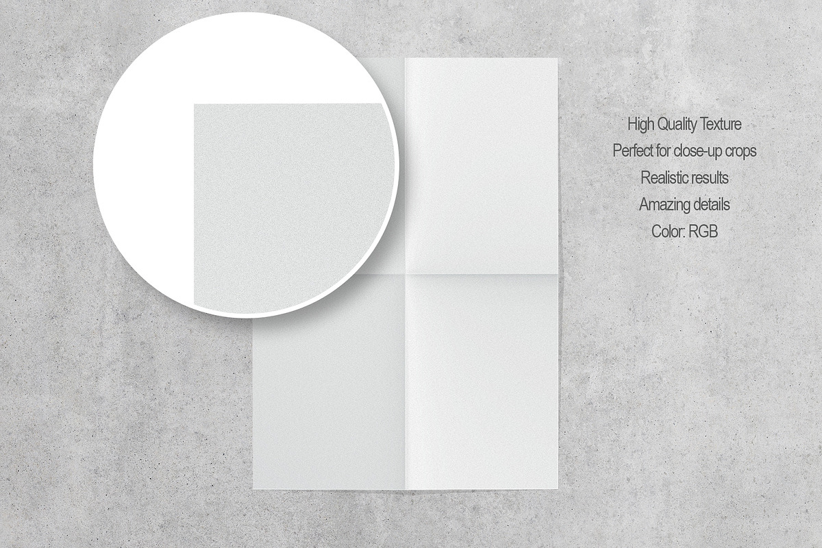 Folded Paper Mockup Pack, a Product Mockup by Nina Shaw (Photo 10 of 14)