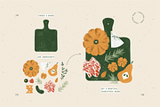 Charcuterie illustrations, a Food Illustration by adehoidar (Thumbnail 9 of 11)