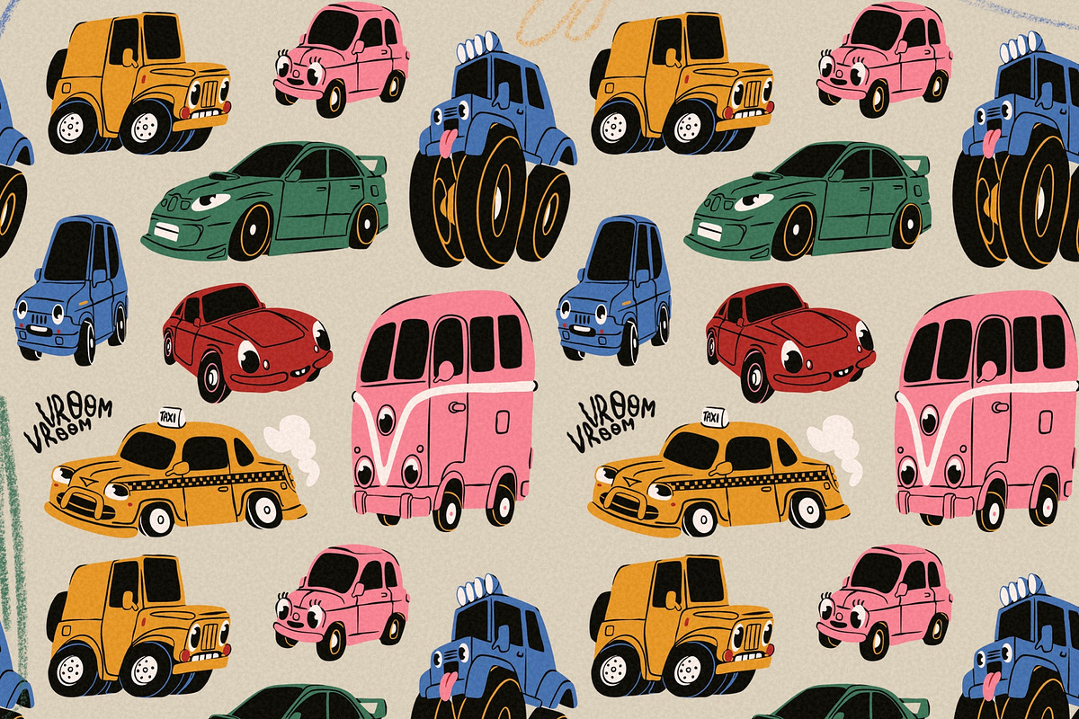Beep Beep! Car collection, an Object Illustration by Twisted Tail (Photo 2 of 9)