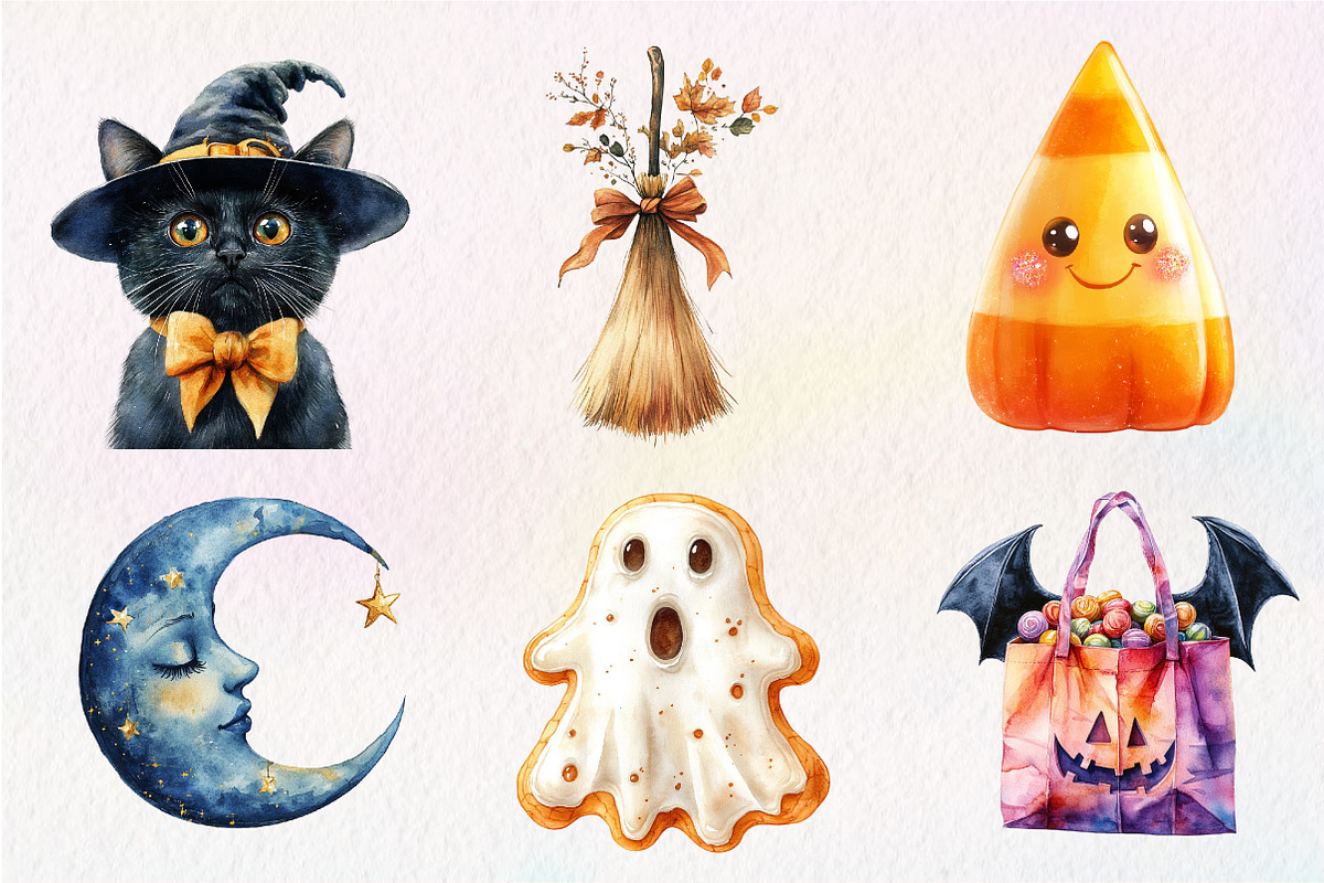 Cute Halloween Huge Bundle, an Illustration by CreationArt (Photo 2 of 5)