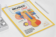 Music Fest Color, a Flyer Template by Me55enjah Design (Thumbnail 4 of 4)