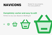 Navicons - icon set in 4 style, an Outline Icon by iconland (Thumbnail 3 of 6)