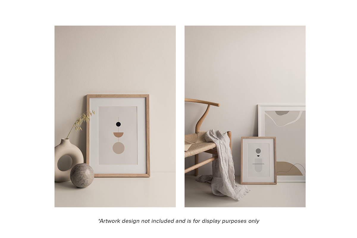 Artwork Frame Photo Mockup Bundle, a Print Template by Moyo Studio (Photo 4 of 11)