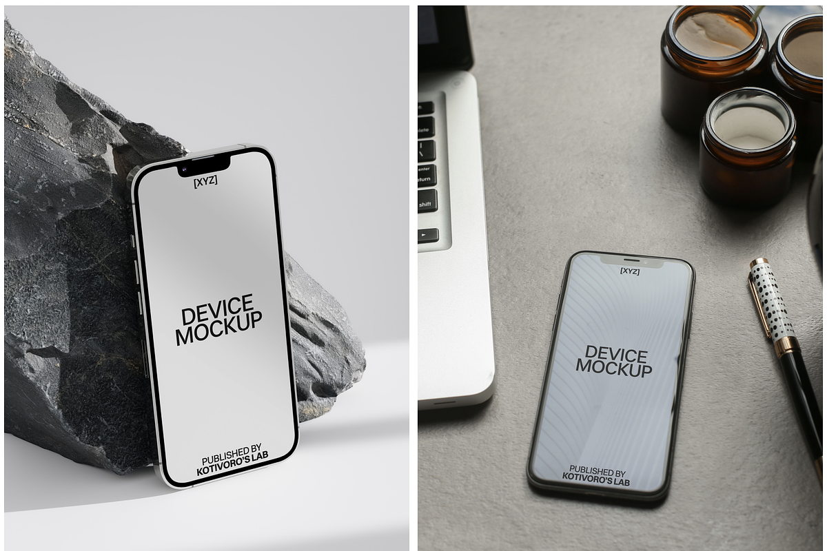 Iphone Mockup PSD - [Y] 01, a Templates & Theme by Kotivoro (Photo 4 of 4)