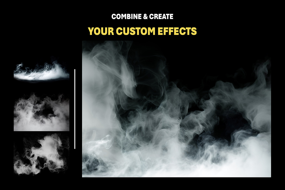 240+ Smoke Elements Overlay Effects, an Object Graphic by Mikel Blazgad (Photo 6 of 10)