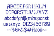 Salyma romantic typeface, a Serif Font by Minhocossauro Emporium (Thumbnail 5 of 9)