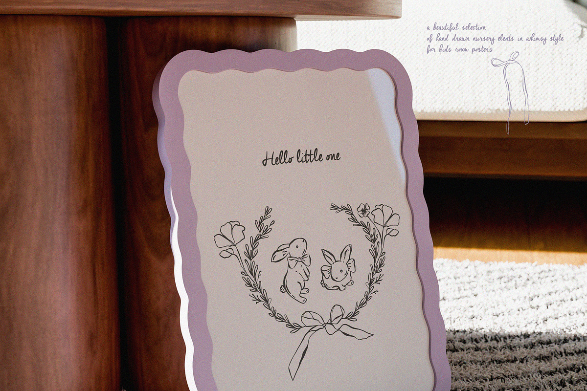 Whimsy Baby Shower icons, an Object Graphic by lokko studio (Photo 10 of 10)