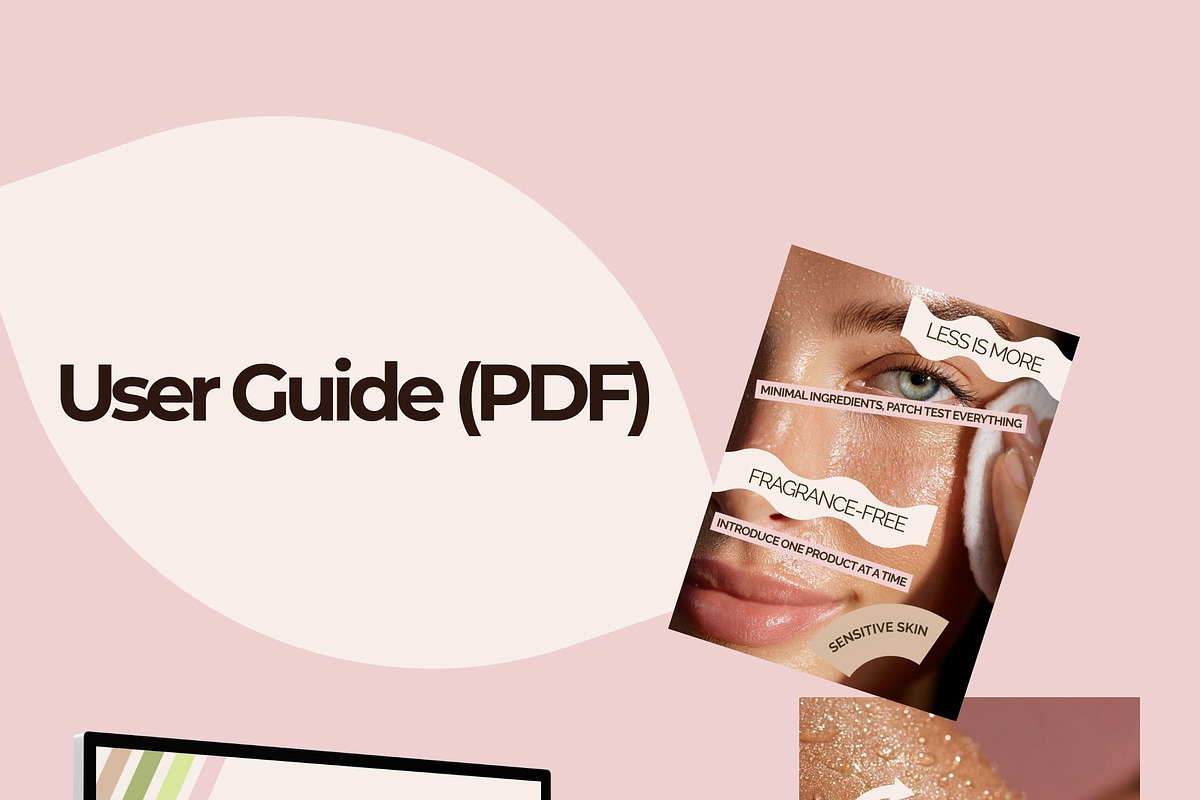 Skincare Instagram Carousel Canva, a Social Media Template by MOAROShop (Photo 8 of 9)