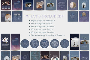 Mystic Website Squarespace Template