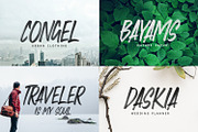 Faceback - SVG Brush Font, a Sans Serif Font by Graphicfresh (Thumbnail 3 of 7)