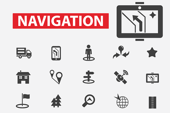 25 Navigation Icons