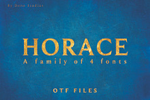 HORACE typeface