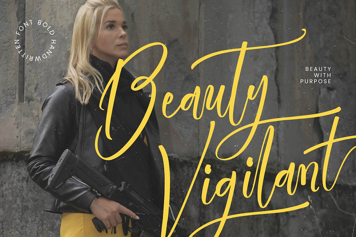 Sunshine Daytimes Bold Handwritten, a Script Font by stylishtype.co (Photo 12 of 20)