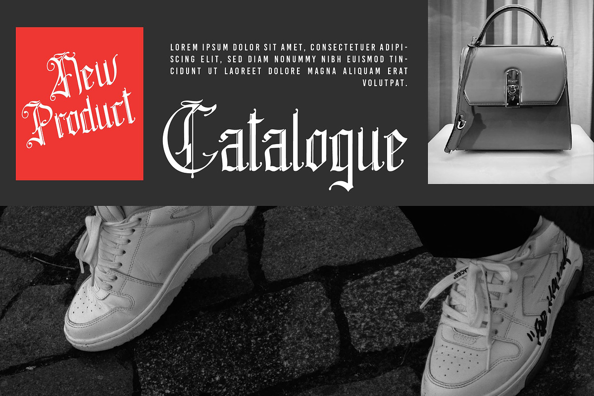 Belingal | Classic Blackletter, a Blackletter Font by Denustudios (Photo 2 of 14)