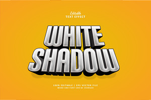 Text Effect White Shadow