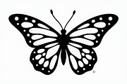butterfly laser cut design, an Illustration by balal (Thumbnail 3 of 13)
