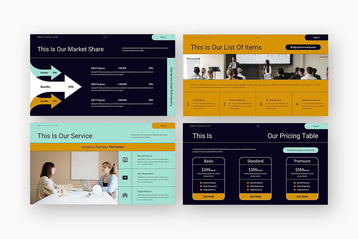 Kaksa : Business Pitch Powerpoint, a Presentation Template by Punkl Camp (Photo 15 of 16)