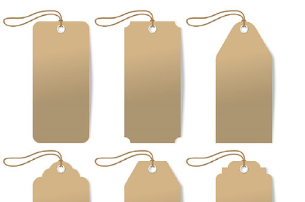 Tags templates, a Card Template by Flying tambourine