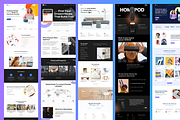 Landing Page UI Kit, an UI Kit Template by UiDex (Thumbnail 2 of 4)