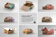 Box Carrier Tray Packaging Mockup, a Cups & Container Mockup by INCDesign (Thumbnail 2 of 7)