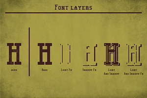 Engineer Modern Label Typeface