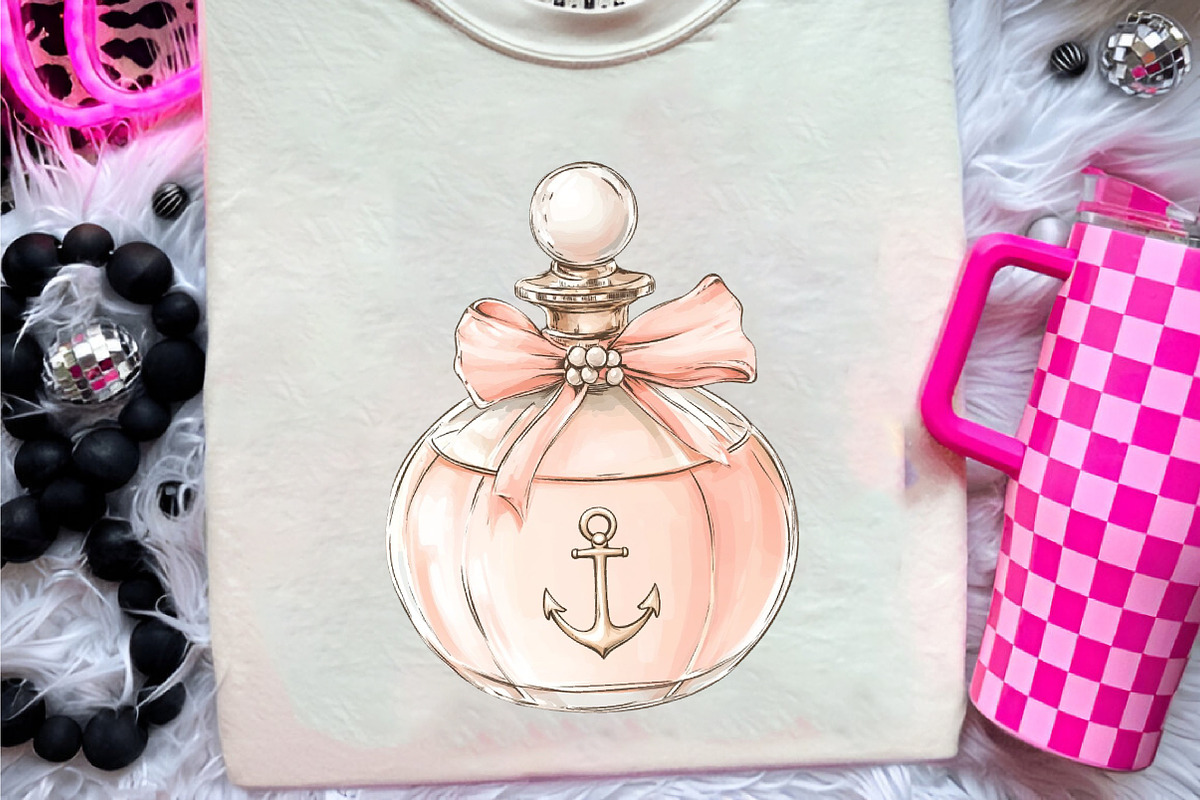 Coquette Coastal Clipart Bundle, an Illustration by CreationArt (Photo 9 of 9)