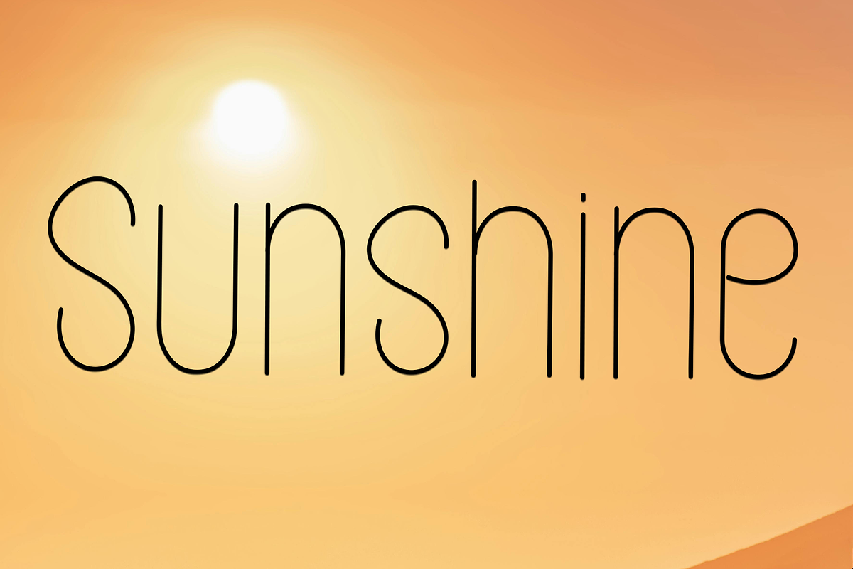 Simple Daily, a Sans Serif Font by FreshTypeINK (Photo 4 of 7)