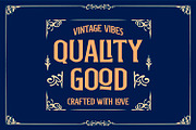 Cloresta, a Symbol Font by Vintage Division (Thumbnail 2 of 15)