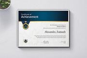 Award Certificate Template, a Stationery Template by ResumeDevisers (Thumbnail 1 of 6)