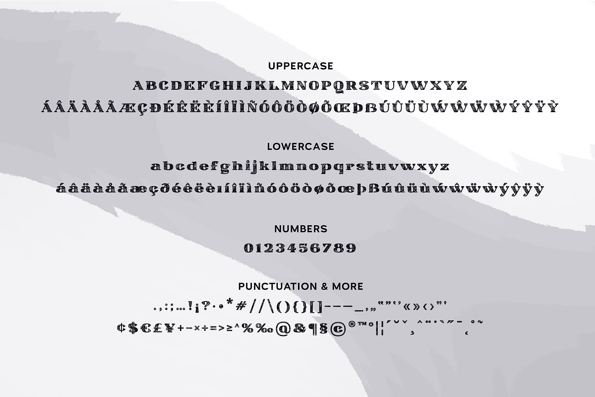 Ardin Distressed Wedge Serif preview 7