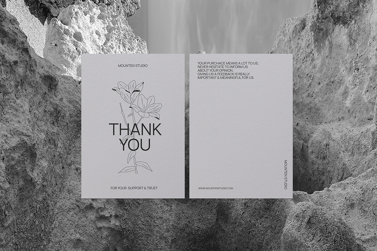 postcard thank you card collection, a Stationery Template by Replika Machine (Photo 2 of 7)