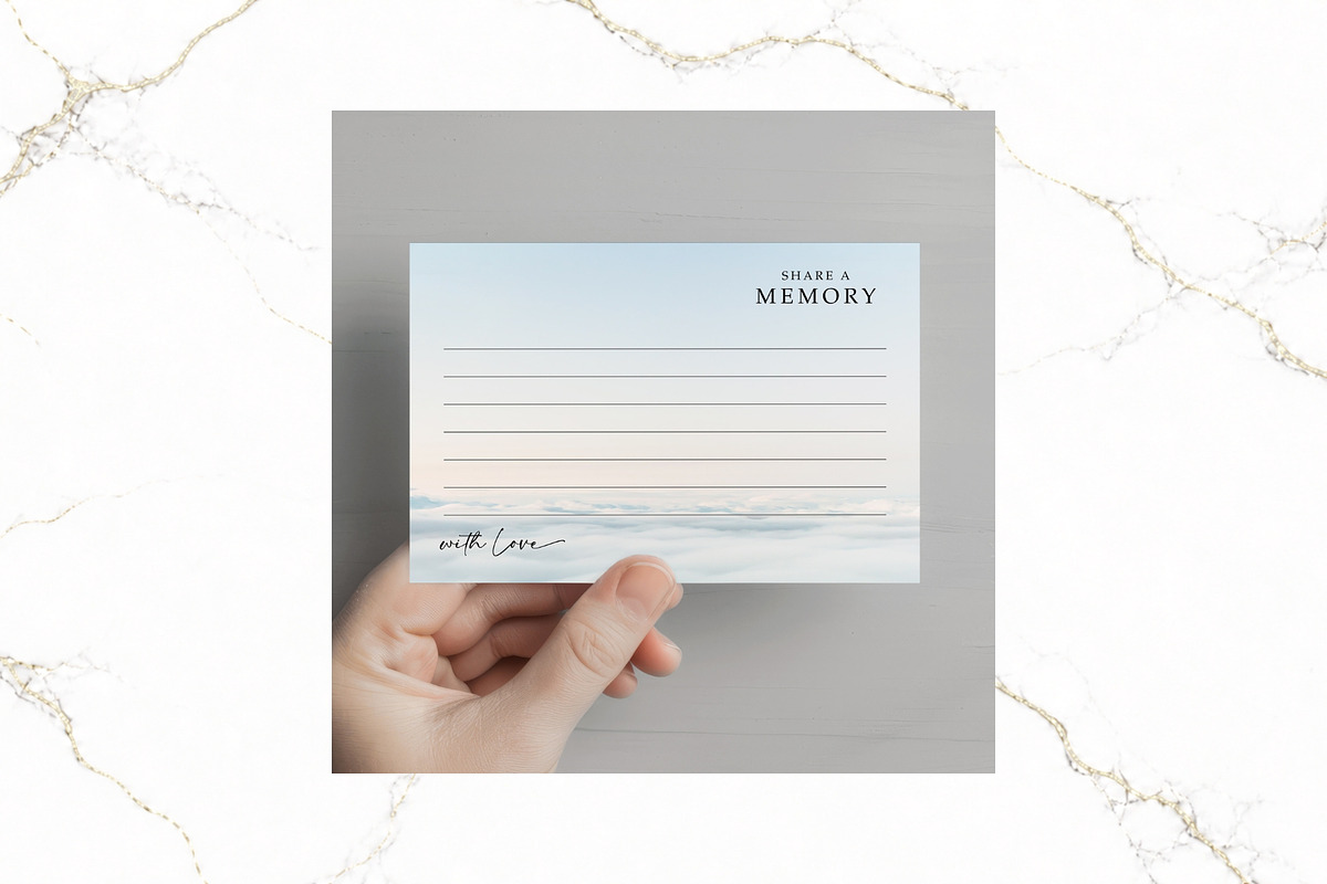 Share a Memory Sign & Card CV FR011, a Poster Template by TyphoonStudio (Photo 4 of 6)