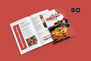 The Best Delicious Food Template, a Stationery Template by Creatiya Type (Thumbnail 1 of 6)