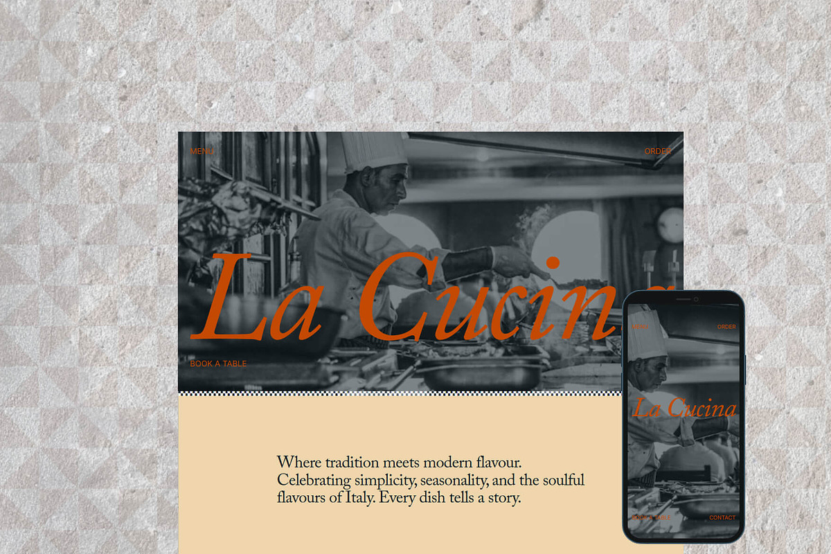 La Cucina - Squarespace Template, a Squarespace Template by Gem Media (Photo 1 of 4)