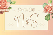 Evangeline Chalista Stylish Font, a Script Font by stylishtype.co (Thumbnail 15 of 20)