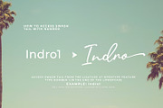 Malline Script, a Script Font by khurasan (Thumbnail 8 of 9)