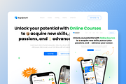 ProLearnify - Online Course Landing, a Landing Page Template by SquidPixey (Thumbnail 2 of 5)