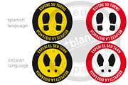 Covid19 Floor graphics, a Graphic by mesblanc (Thumbnail 2 of 4)