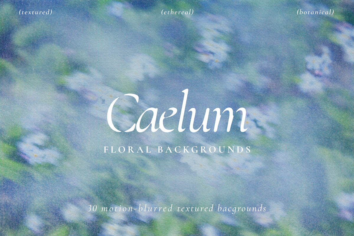 Caelum - Botanical Backgrounds, a Texture Graphic by Watercolor_Ma (Photo 1 of 9)