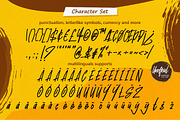 Unofficial - Brush script font, a Script Font by Gassstype (Thumbnail 7 of 8)