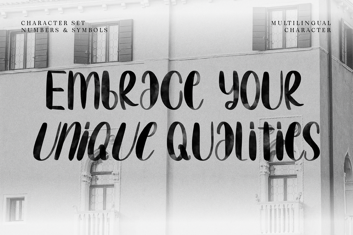 Klythera - Watercolor Inked Display, a Script Font by Indotype Foundry (Photo 9 of 10)