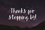 Orange Flower! Typeface with Extras, a Script Font by Anastasia Cuza (Thumbnail 9 of 9)