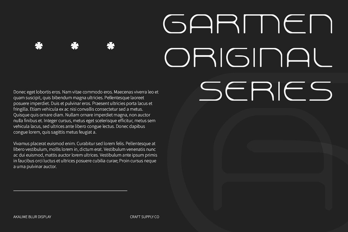 Akalime Blur, a Sans Serif Font by Craft Supply Co. (Photo 8 of 8)