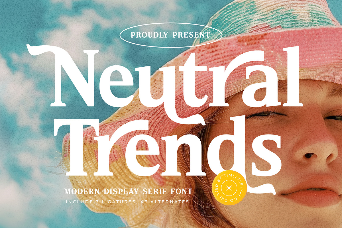 Neutral Trends Modern Display Serif, a Serif Font by timelesstype.co (Photo 1 of 20)