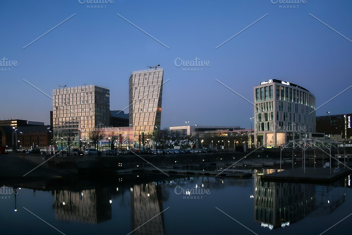 Liverpool Harbour Sunset, England, a Photo by cassini_photography (Photo 2 of 2)