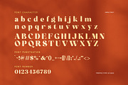 Milgan Elegant Serif Font, a Serif Font by Perfectype (Thumbnail 7 of 8)
